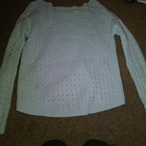 Knitted pullover sweater